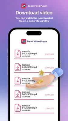 Boost Player android App screenshot 4